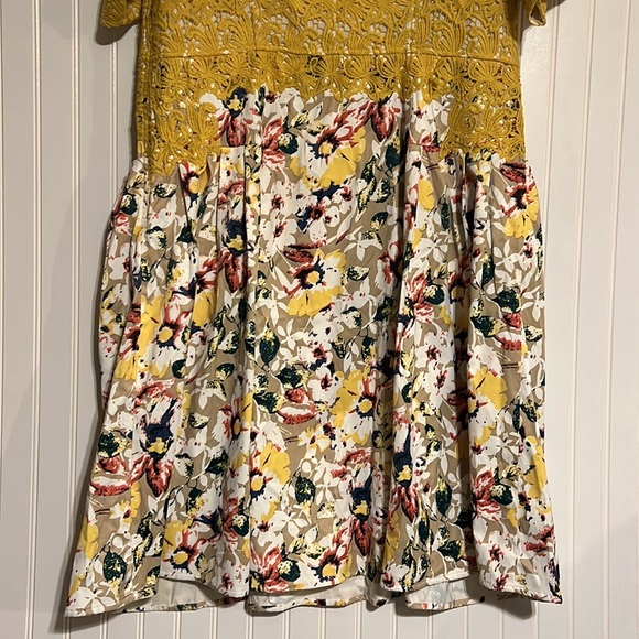 Eshakti Lace and Flowers Party Dress Size 3X 24W - Picture 5 of 8